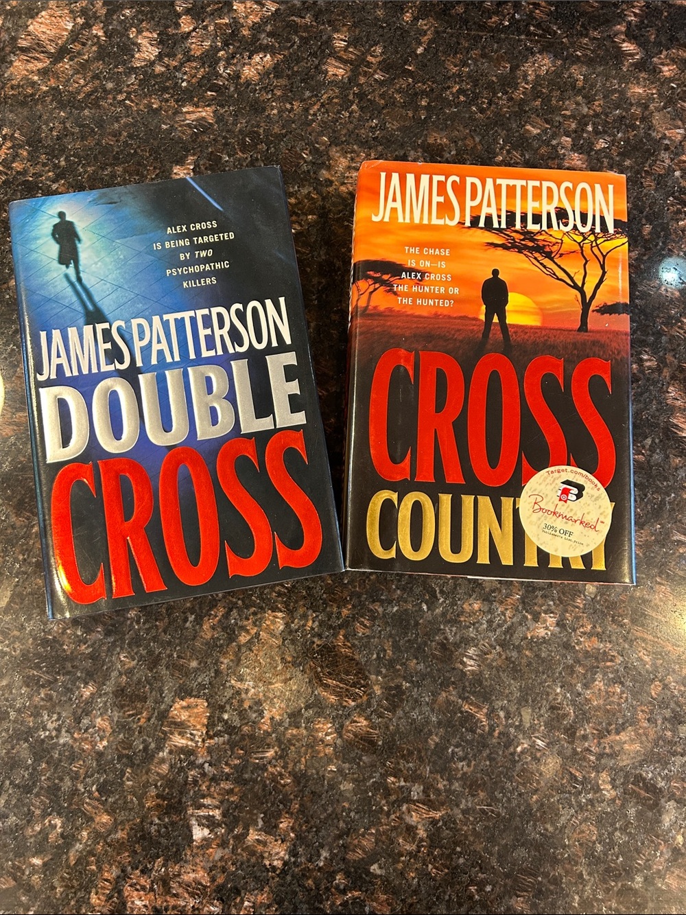 Set of 2 Alex Cross Hardcover Books by James Patterson